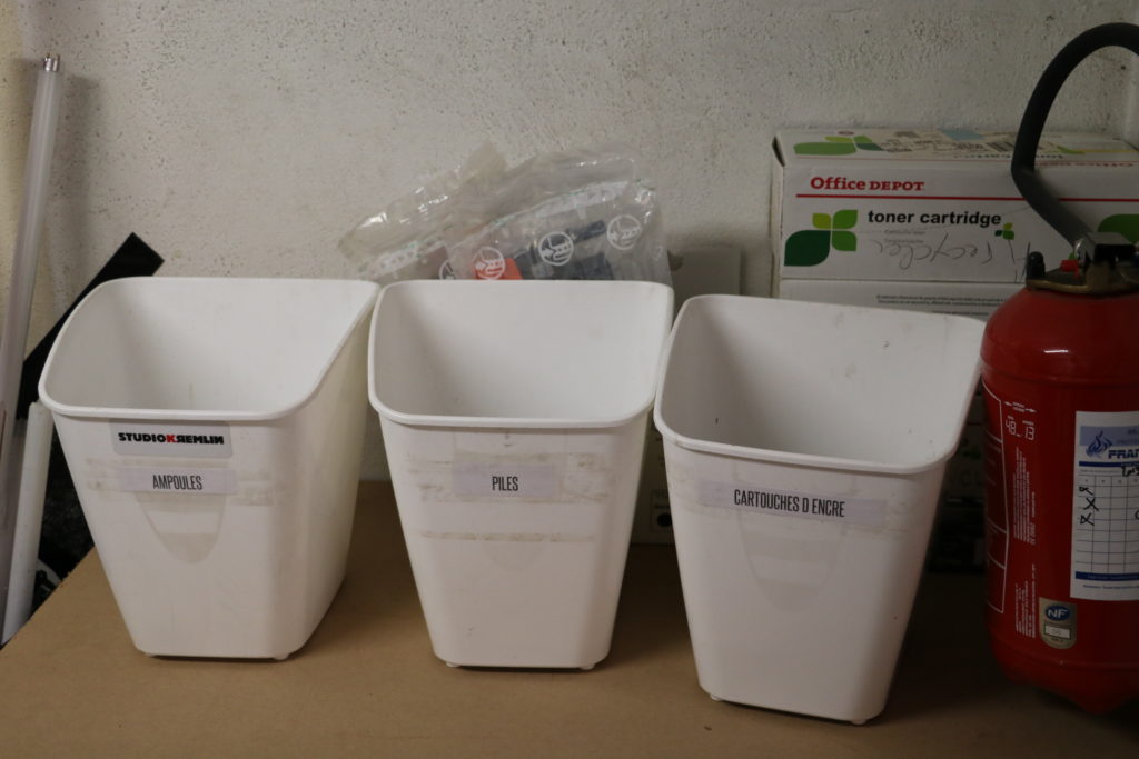 Studio kremelin, mise en place de système de tri