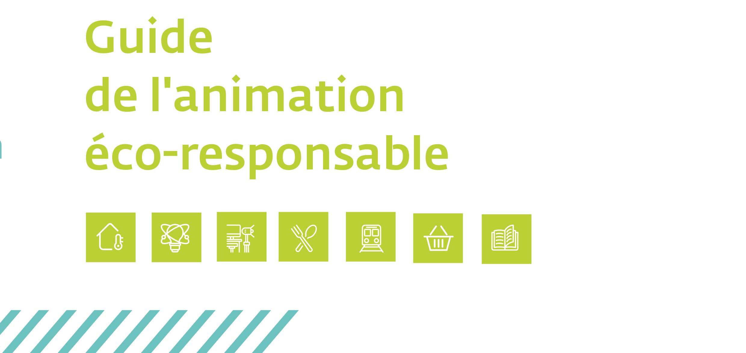 couv du guide de l'animation éco-responsable