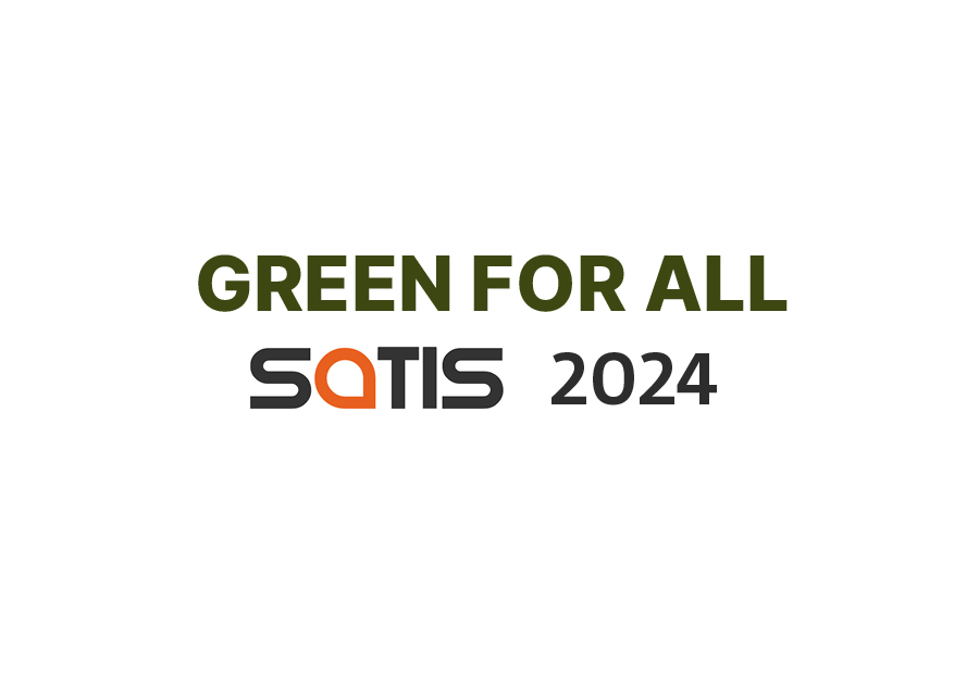 Logo green for all au SATIS 2024