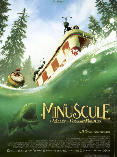 Affiche du long metrage d'animation éco-conçu "Minuscule"