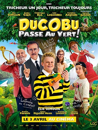 couverture du film éco-produite Ducobu, passe au vert