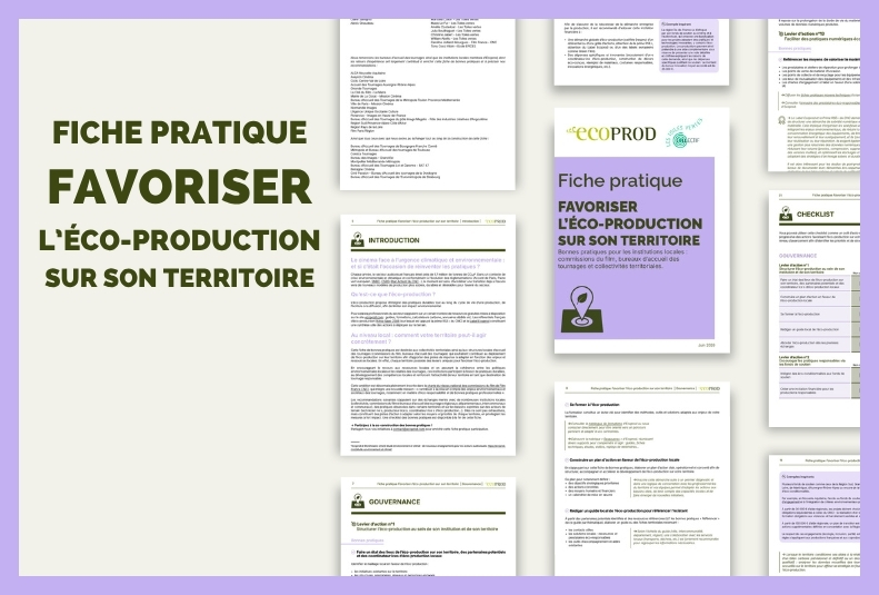 Nouvelle fiche pratique : Favoriser l’éco-production sur son territoire