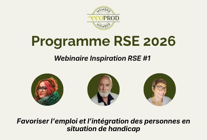 Programme RSE 2026 : retour sur le premier webinaire “Inspiration RSE” consacré aux handicaps